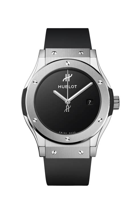 hublot classic fusion titanium black|hublot classic fusion price.